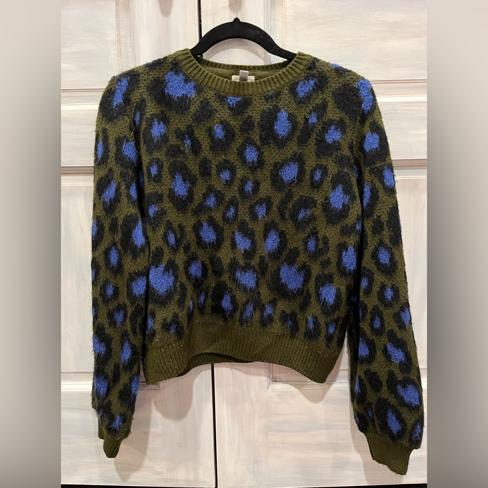 Eoote leaopard sweater